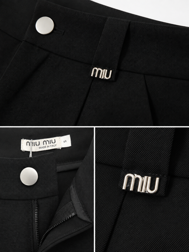 شلوار پارچه ای مستر Miu Miu